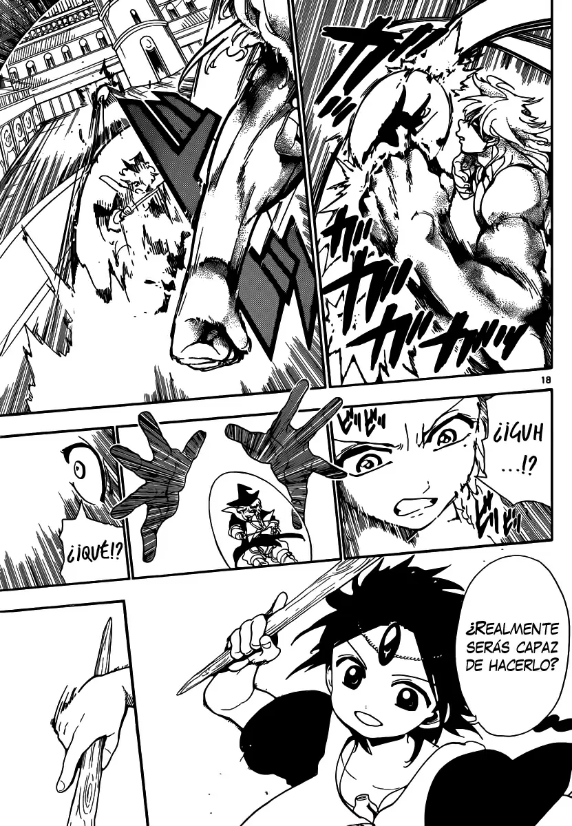 Magi - Labyrinth of Magic capítulo 150, página 17