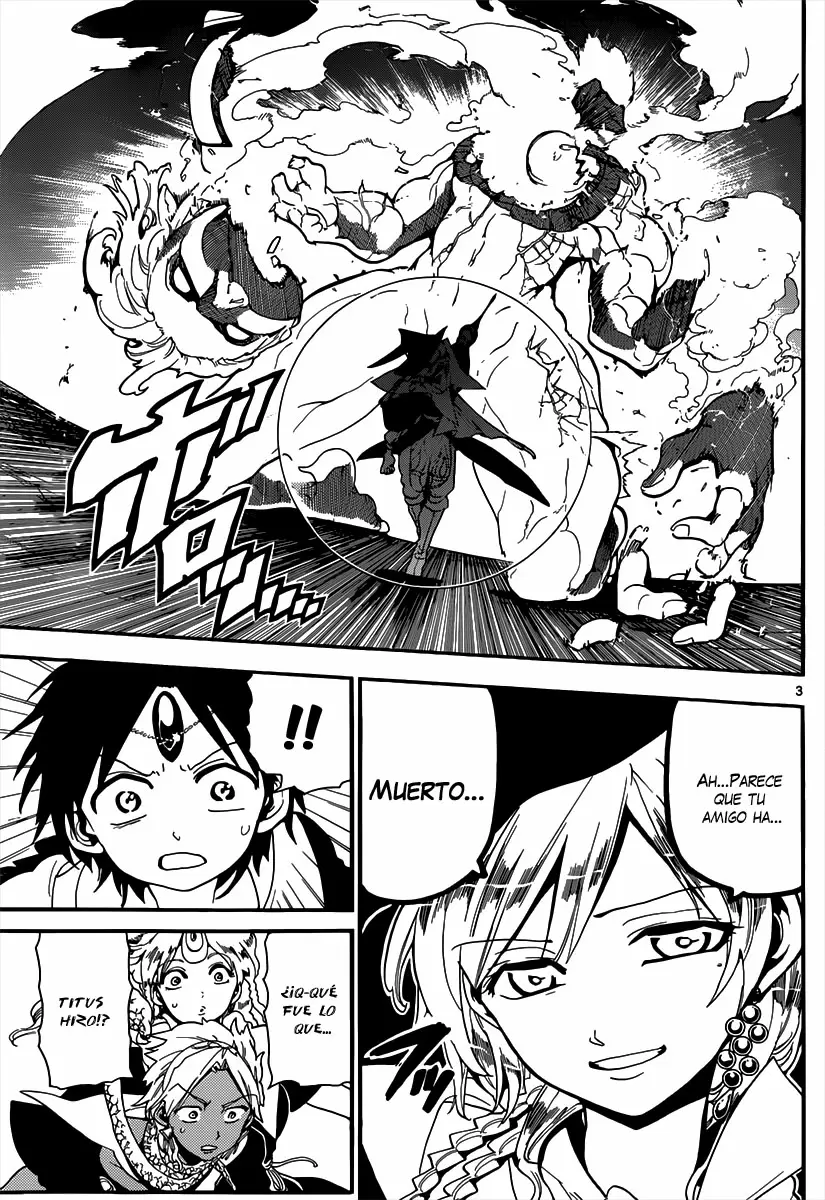 Magi - Labyrinth of Magic capítulo 151, página 3