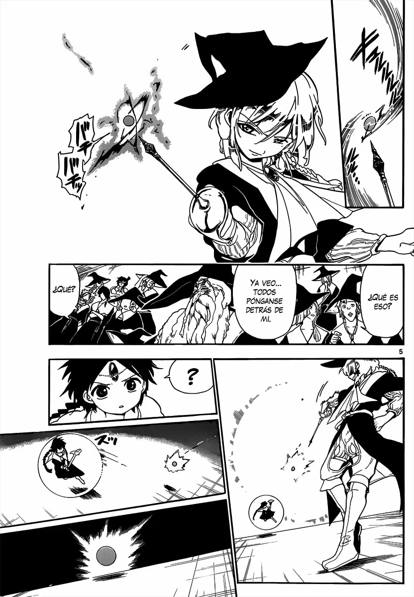 Magi - Labyrinth of Magic capítulo 151, página 5