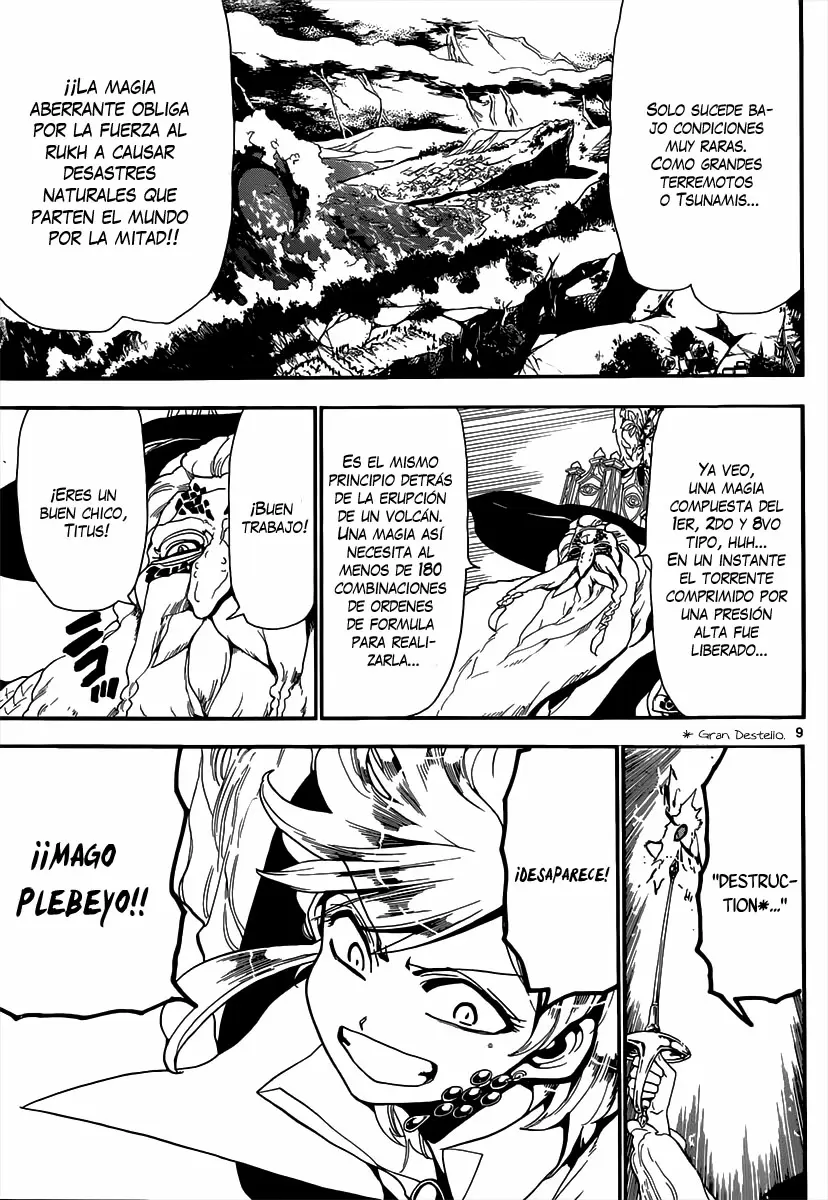 Magi - Labyrinth of Magic capítulo 151, página 8