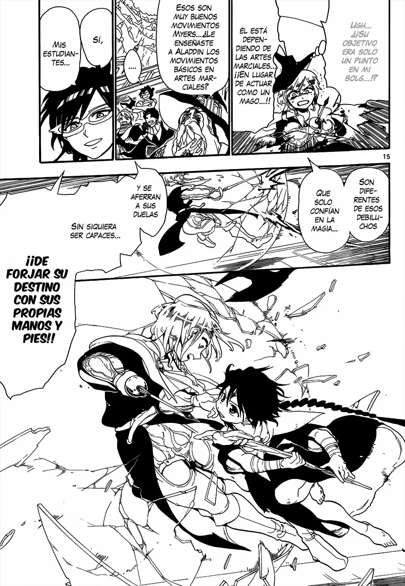 Magi - Labyrinth of Magic capítulo 151, página 14