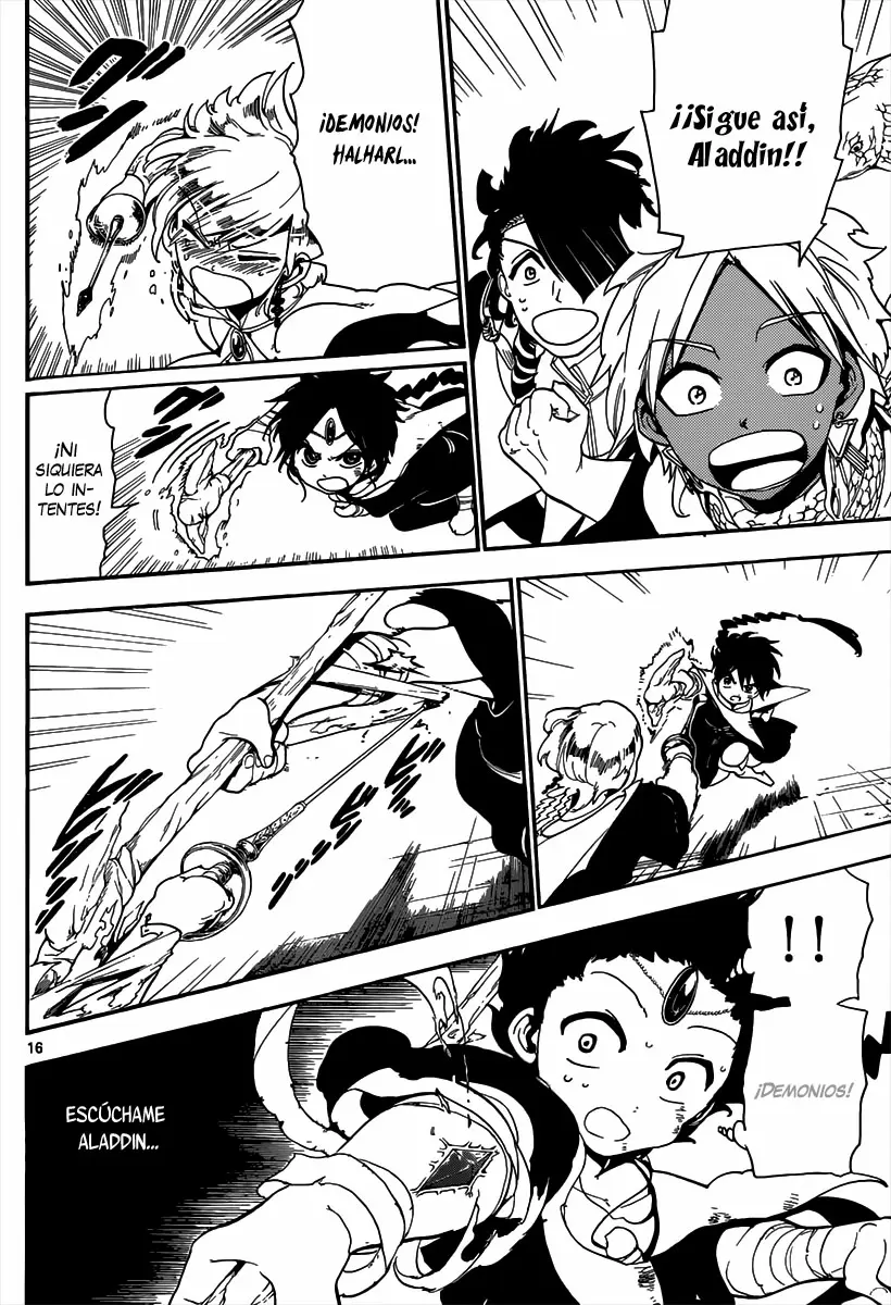 Magi - Labyrinth of Magic capítulo 151, página 15