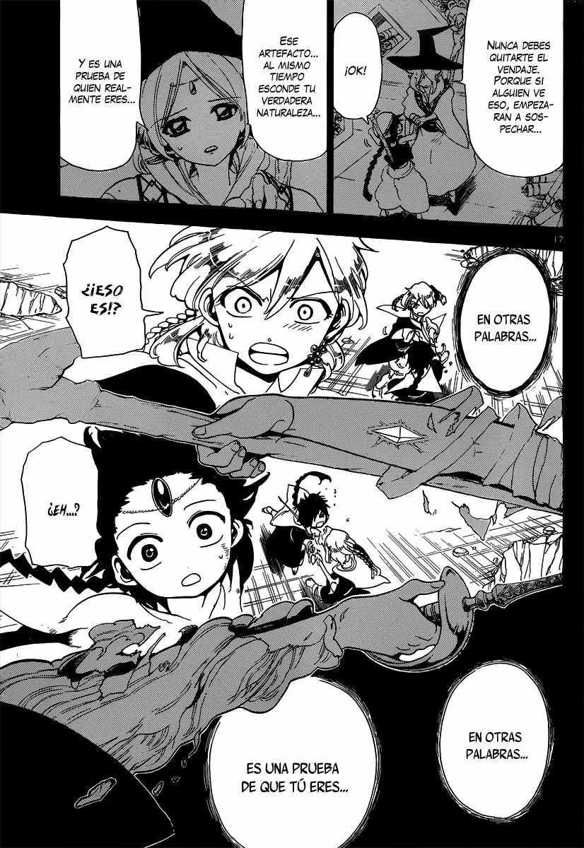 Magi - Labyrinth of Magic capítulo 151, página 16