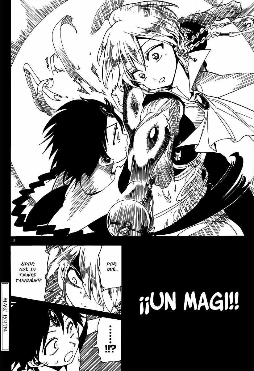 Magi - Labyrinth of Magic capítulo 151, página 17
