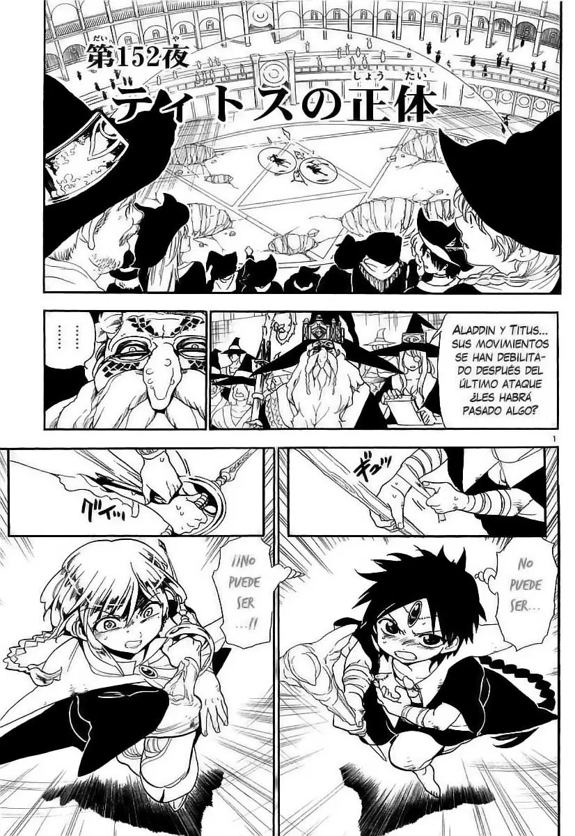 Magi - Labyrinth of Magic capítulo 152, página 1