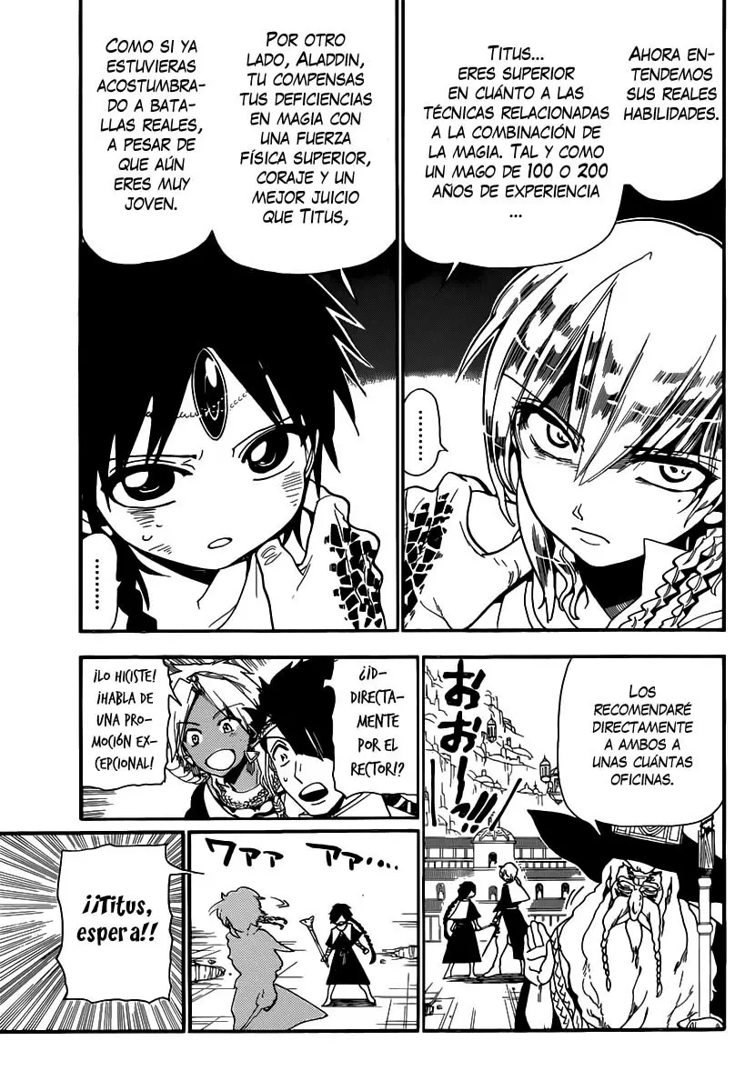 Magi - Labyrinth of Magic capítulo 152, página 5