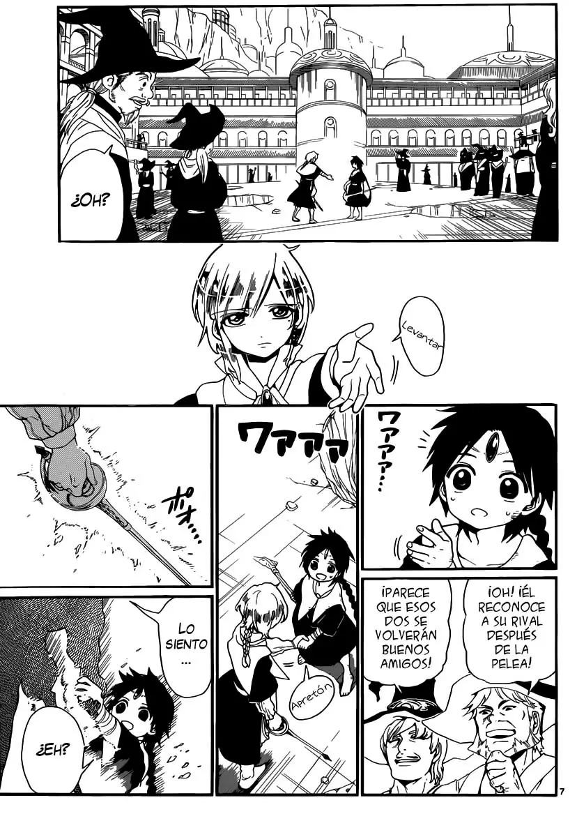 Magi - Labyrinth of Magic capítulo 152, página 7