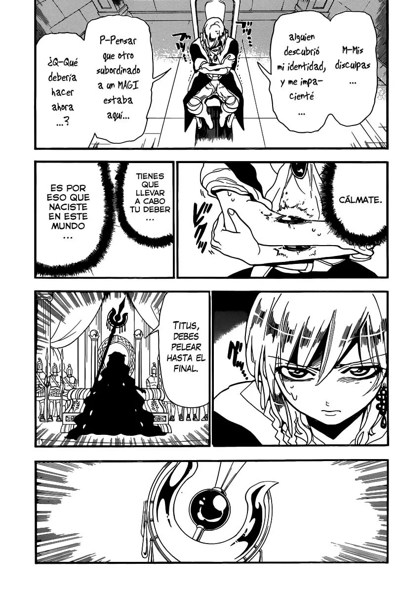 Magi - Labyrinth of Magic capítulo 152, página 17
