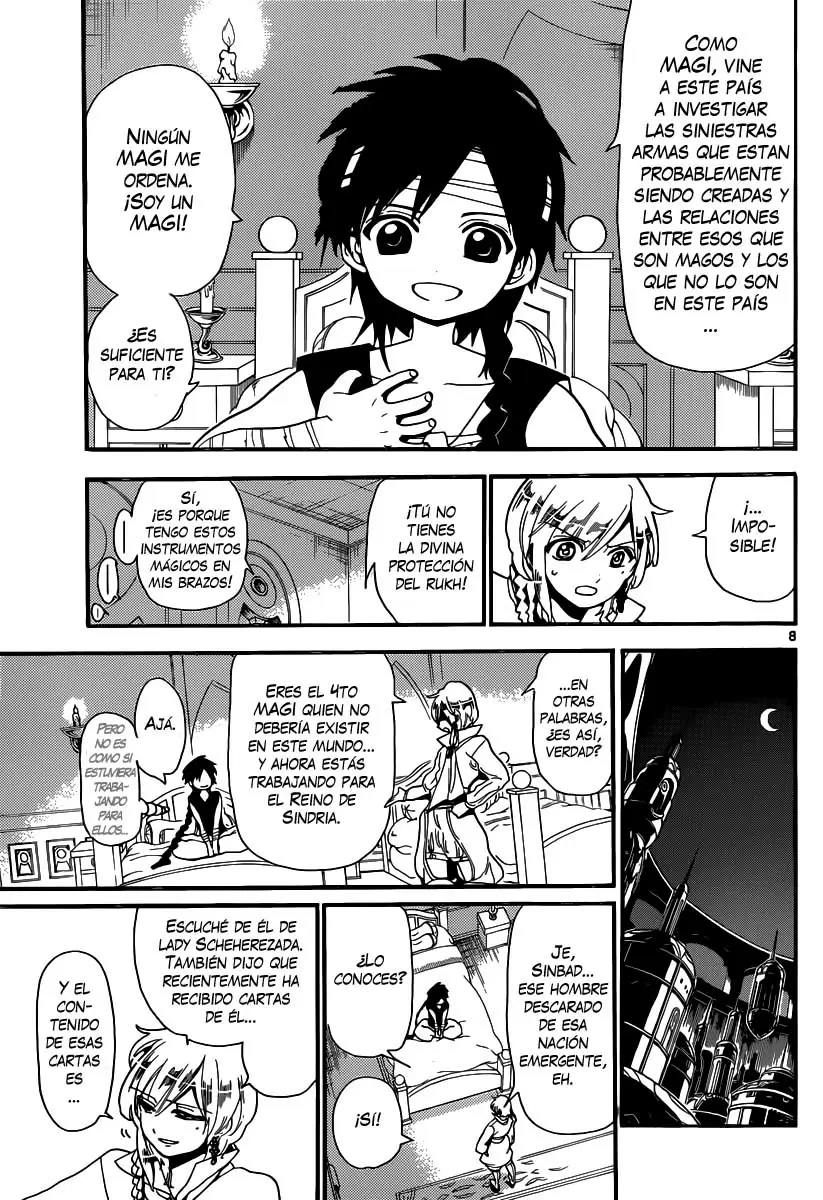 Magi - Labyrinth of Magic capítulo 153, página 11