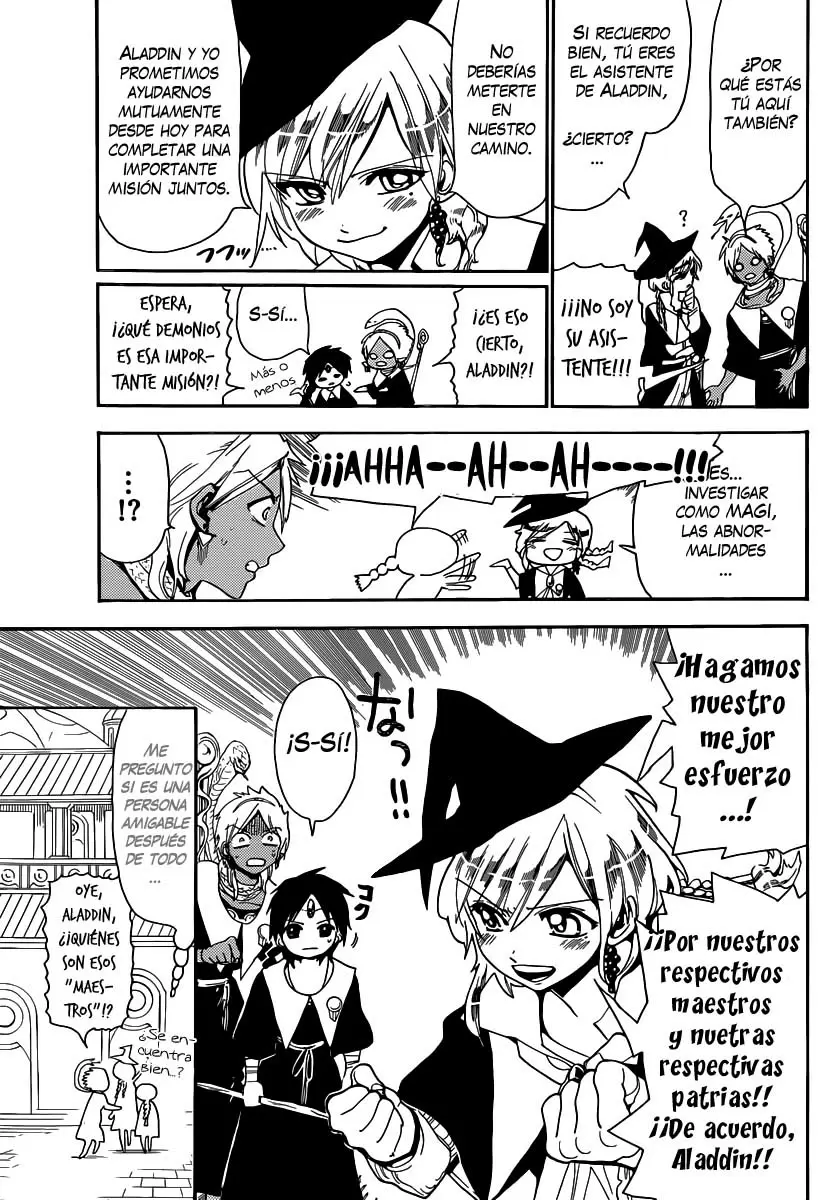 Magi - Labyrinth of Magic capítulo 153, página 15