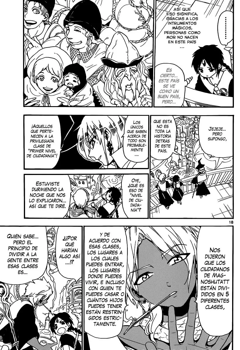 Magi - Labyrinth of Magic capítulo 153, página 21