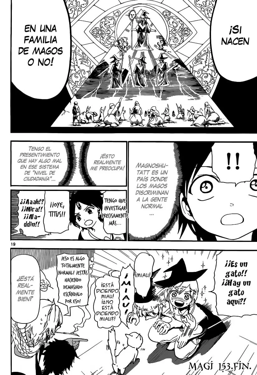 Magi - Labyrinth of Magic capítulo 153, página 22