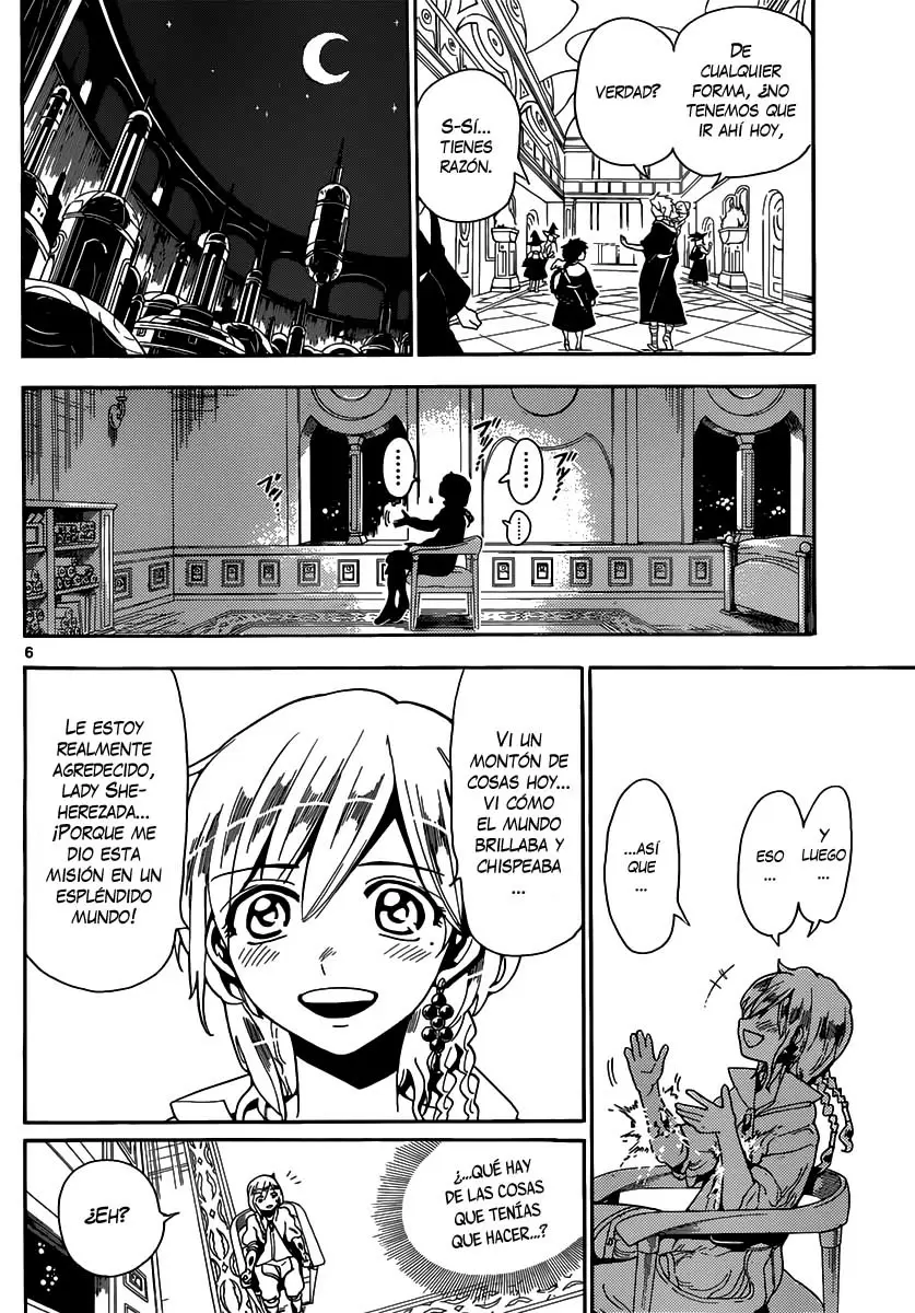Magi - Labyrinth of Magic capítulo 154, página 6