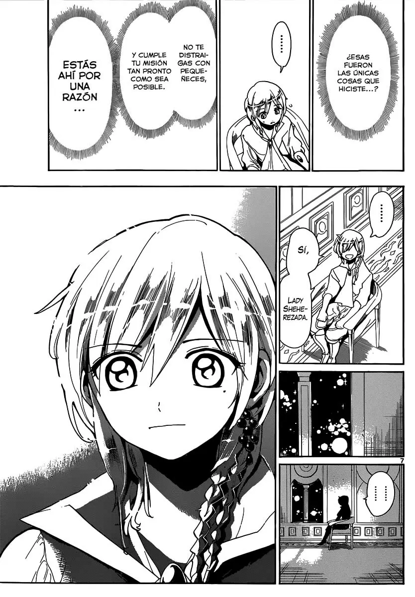 Magi - Labyrinth of Magic capítulo 154, página 7