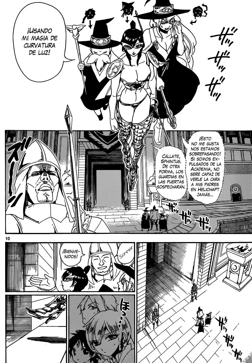 Magi - Labyrinth of Magic capítulo 154, página 10