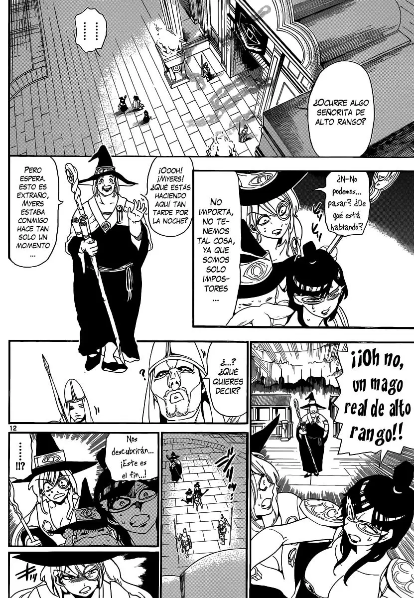Magi - Labyrinth of Magic capítulo 154, página 12