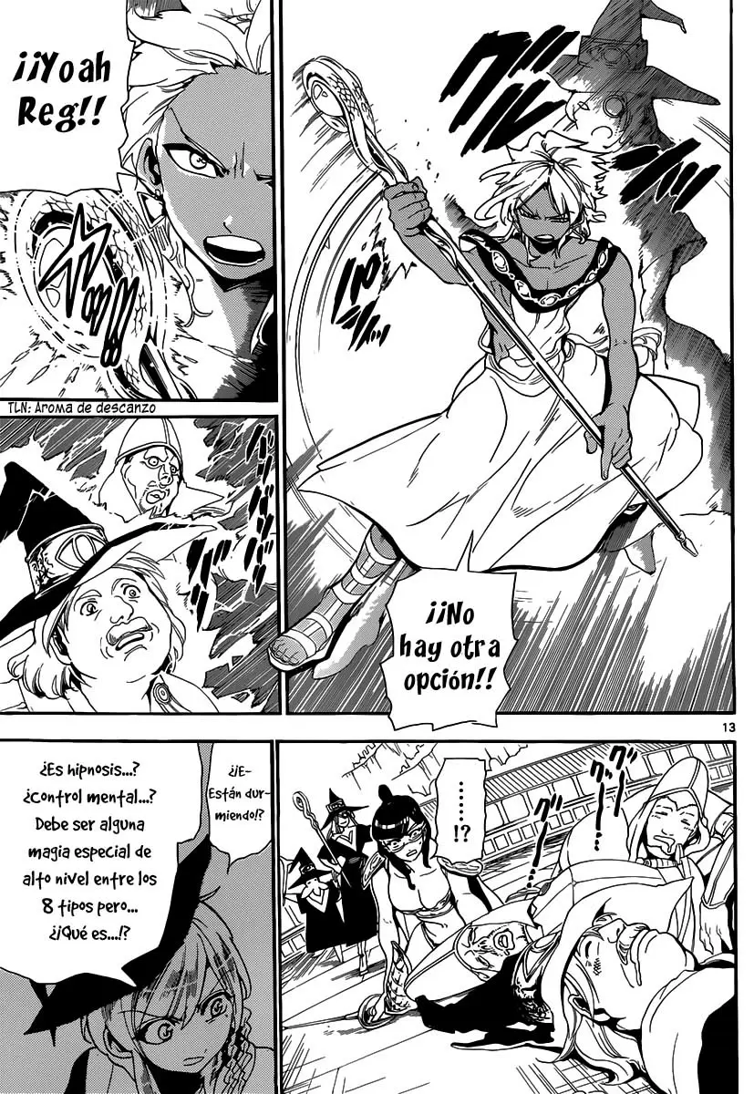 Magi - Labyrinth of Magic capítulo 154, página 13