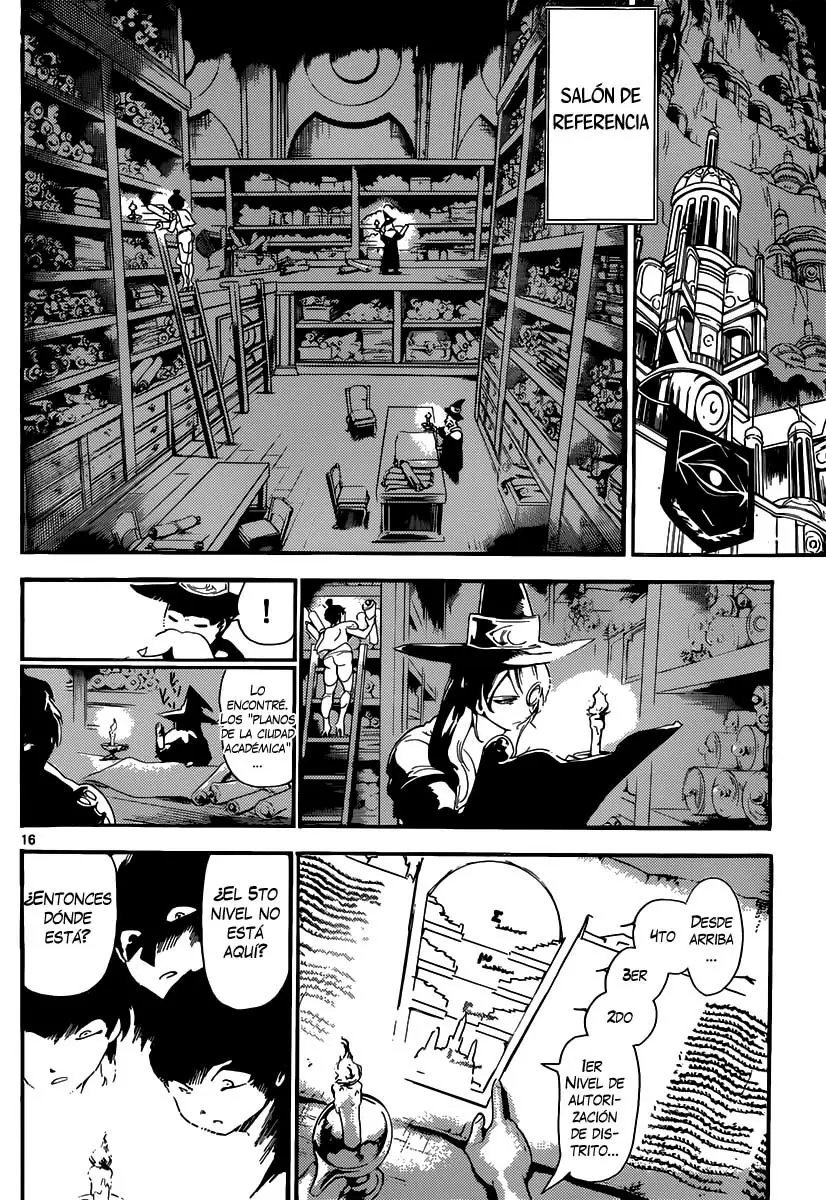 Magi - Labyrinth of Magic capítulo 154, página 16