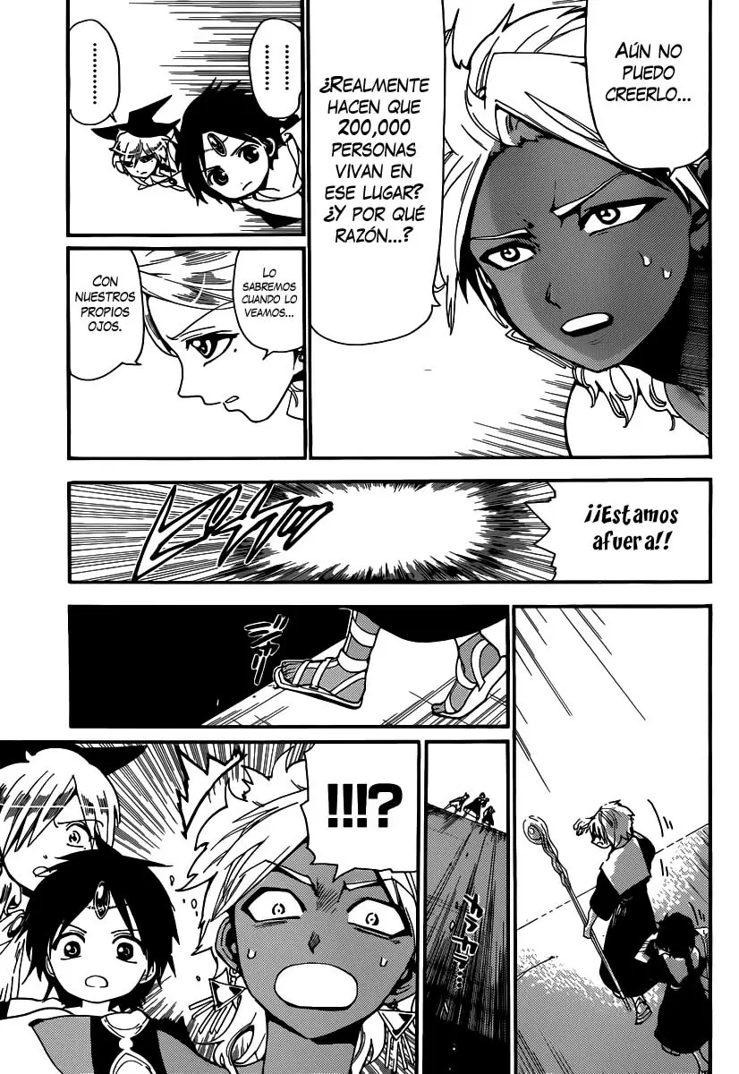Magi - Labyrinth of Magic capítulo 155, página 3