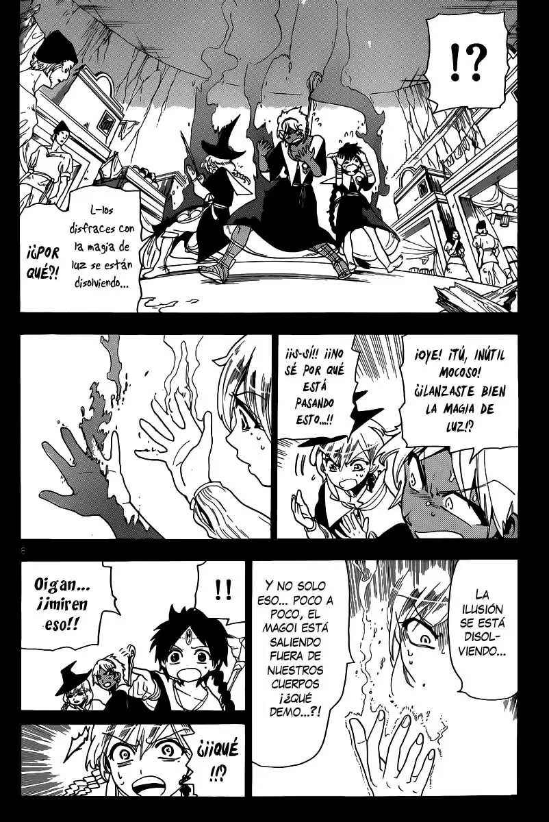 Magi - Labyrinth of Magic capítulo 155, página 8