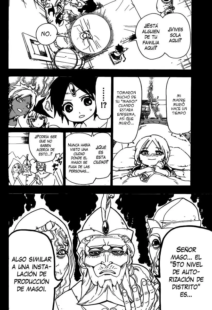 Magi - Labyrinth of Magic capítulo 155, página 12