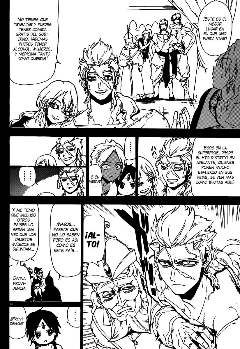 Magi - Labyrinth of Magic capítulo 155, página 14