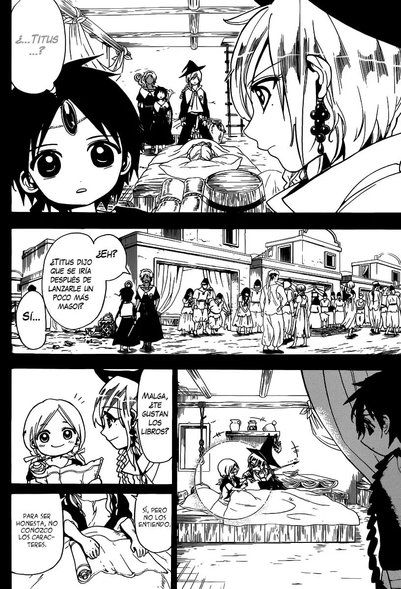 Magi - Labyrinth of Magic capítulo 155, página 16