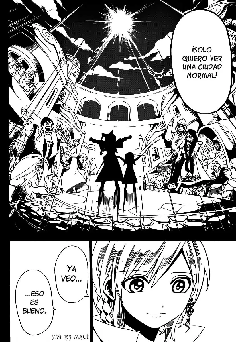 Magi - Labyrinth of Magic capítulo 155, página 18