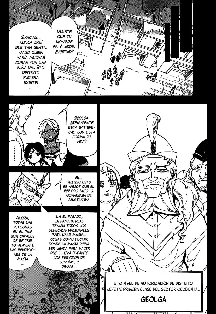 Magi - Labyrinth of Magic capítulo 156, página 8