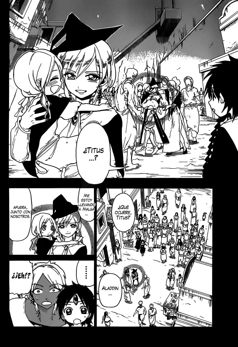 Magi - Labyrinth of Magic capítulo 156, página 10