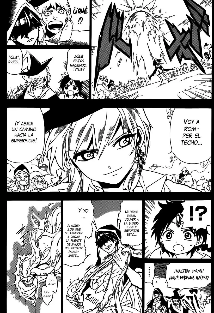 Magi - Labyrinth of Magic capítulo 157, página 4