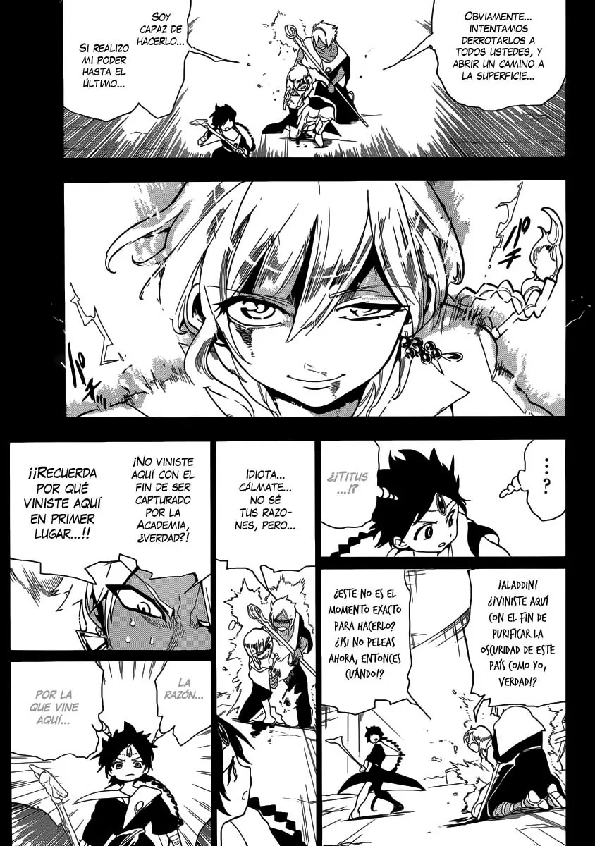 Magi - Labyrinth of Magic capítulo 157, página 12