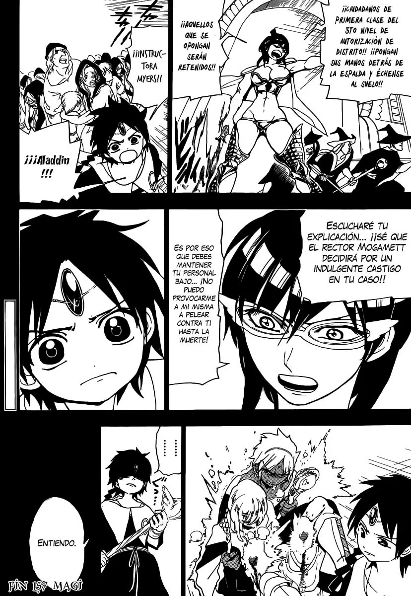 Magi - Labyrinth of Magic capítulo 157, página 17