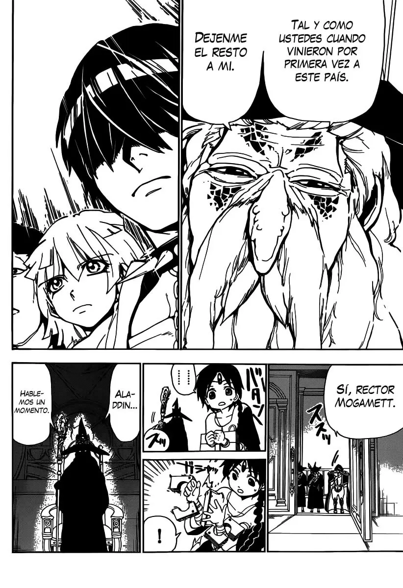 Magi - Labyrinth of Magic capítulo 158, página 6