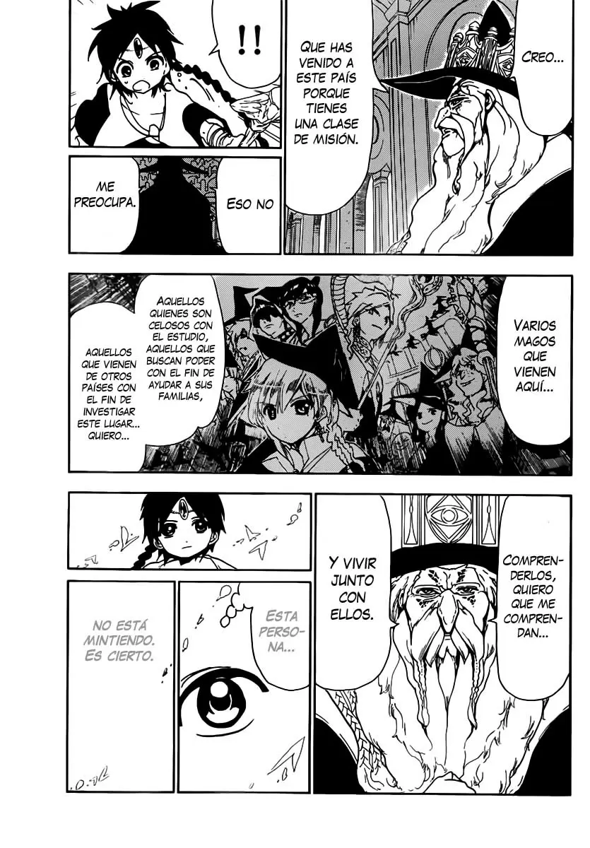 Magi - Labyrinth of Magic capítulo 158, página 11