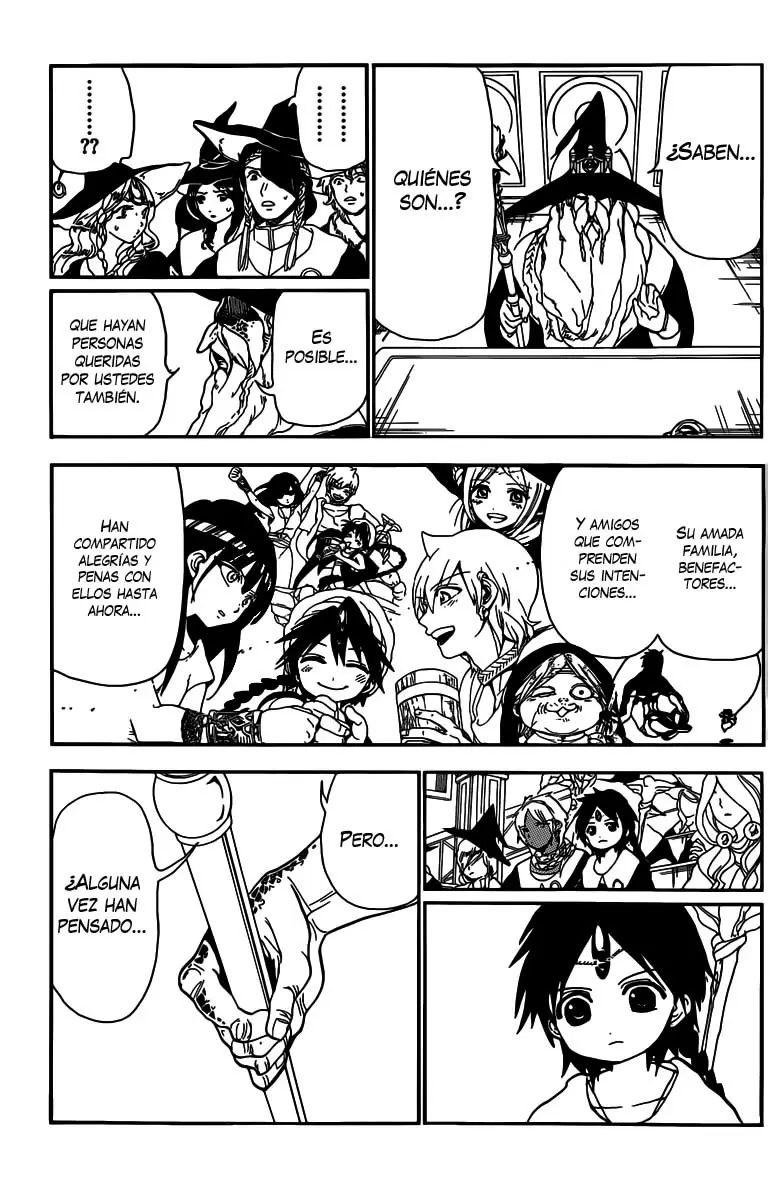 Magi - Labyrinth of Magic capítulo 158, página 17