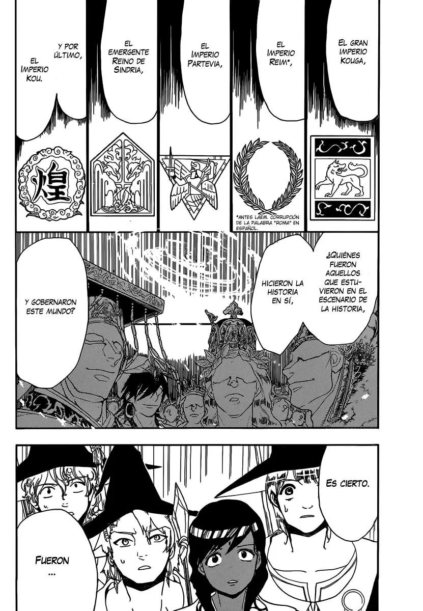Magi - Labyrinth of Magic capítulo 159, página 11