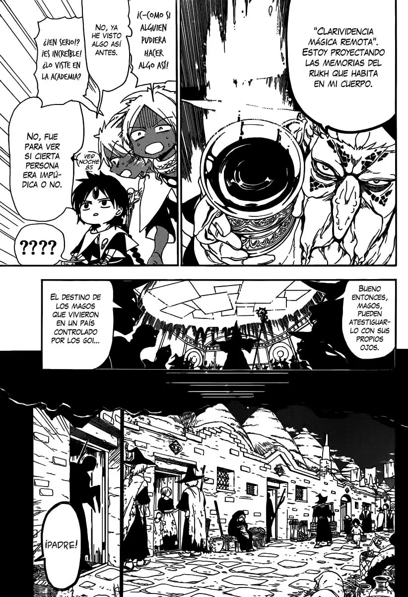 Magi - Labyrinth of Magic capítulo 159, página 14