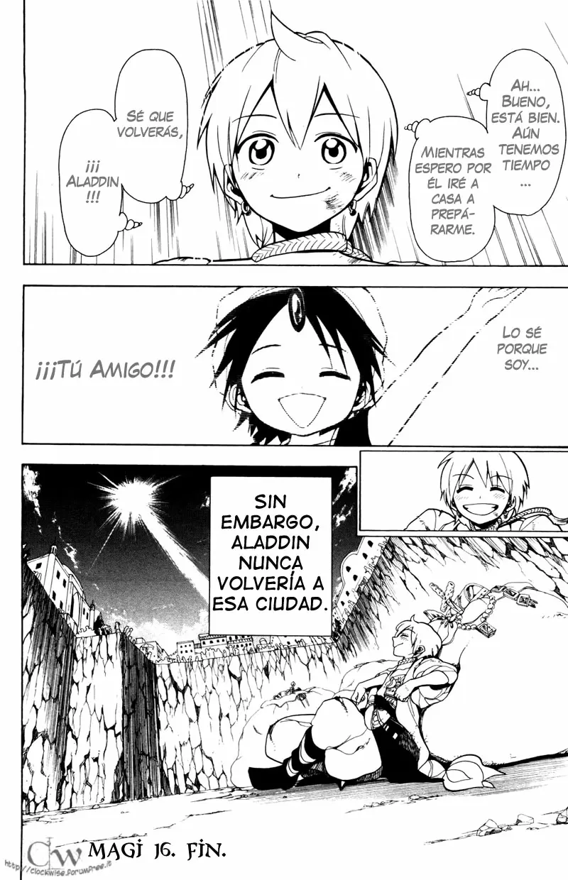 Magi - Labyrinth of Magic capítulo 16, página 16