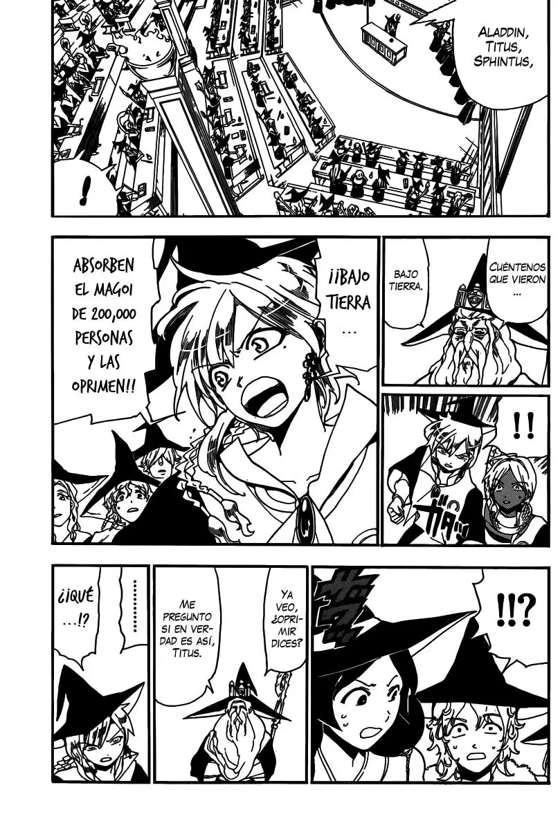 Magi - Labyrinth of Magic capítulo 160, página 3