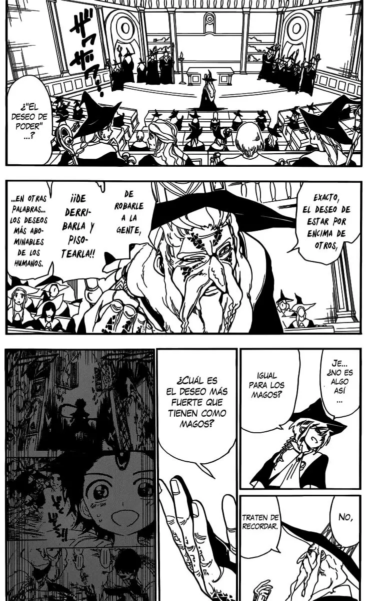 Magi - Labyrinth of Magic capítulo 160, página 6