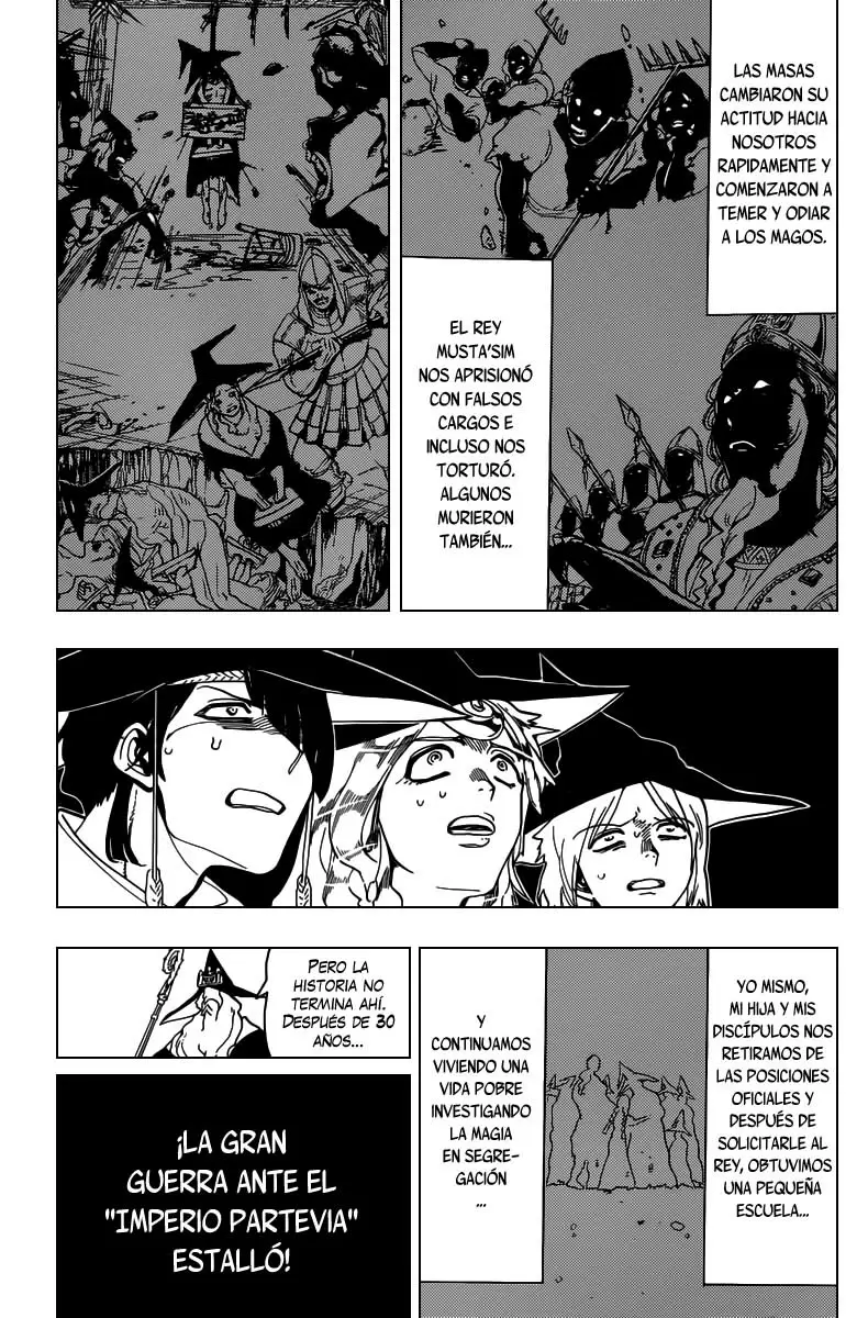 Magi - Labyrinth of Magic capítulo 160, página 9