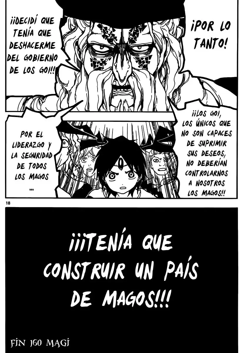 Magi - Labyrinth of Magic capítulo 160, página 18