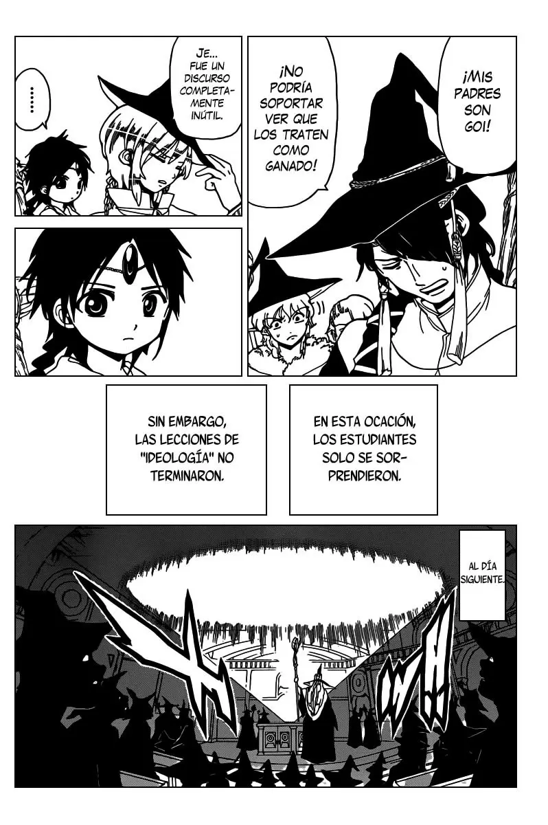 Magi - Labyrinth of Magic capítulo 161, página 3