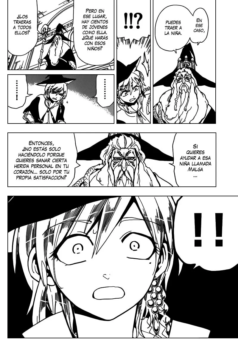 Magi - Labyrinth of Magic capítulo 161, página 9