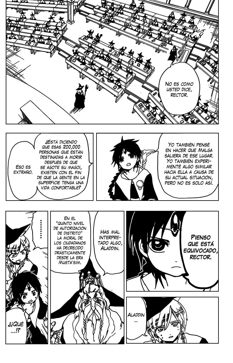 Magi - Labyrinth of Magic capítulo 161, página 11
