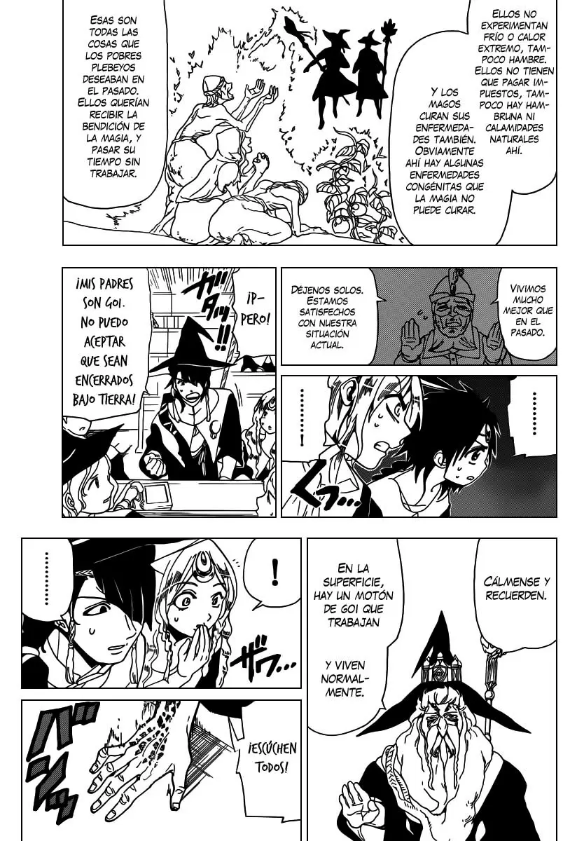 Magi - Labyrinth of Magic capítulo 161, página 12