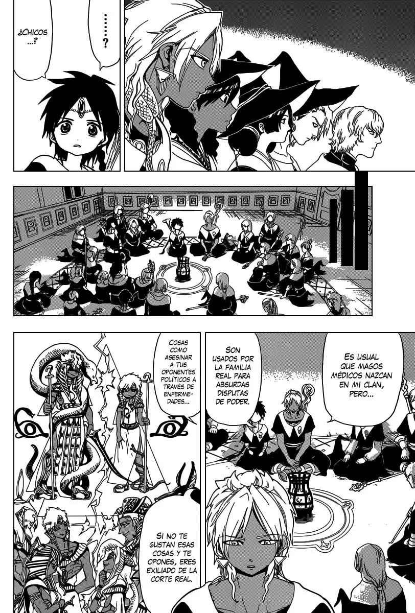Magi - Labyrinth of Magic capítulo 161, página 15