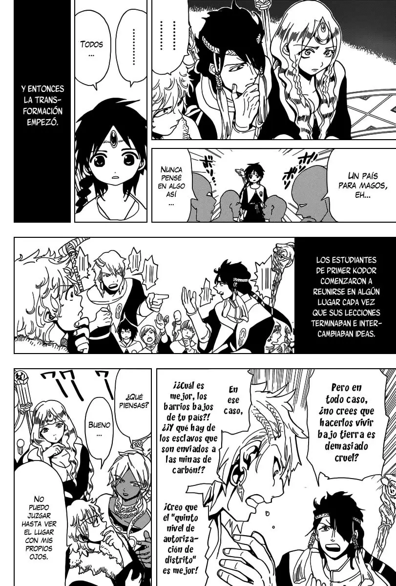 Magi - Labyrinth of Magic capítulo 161, página 17