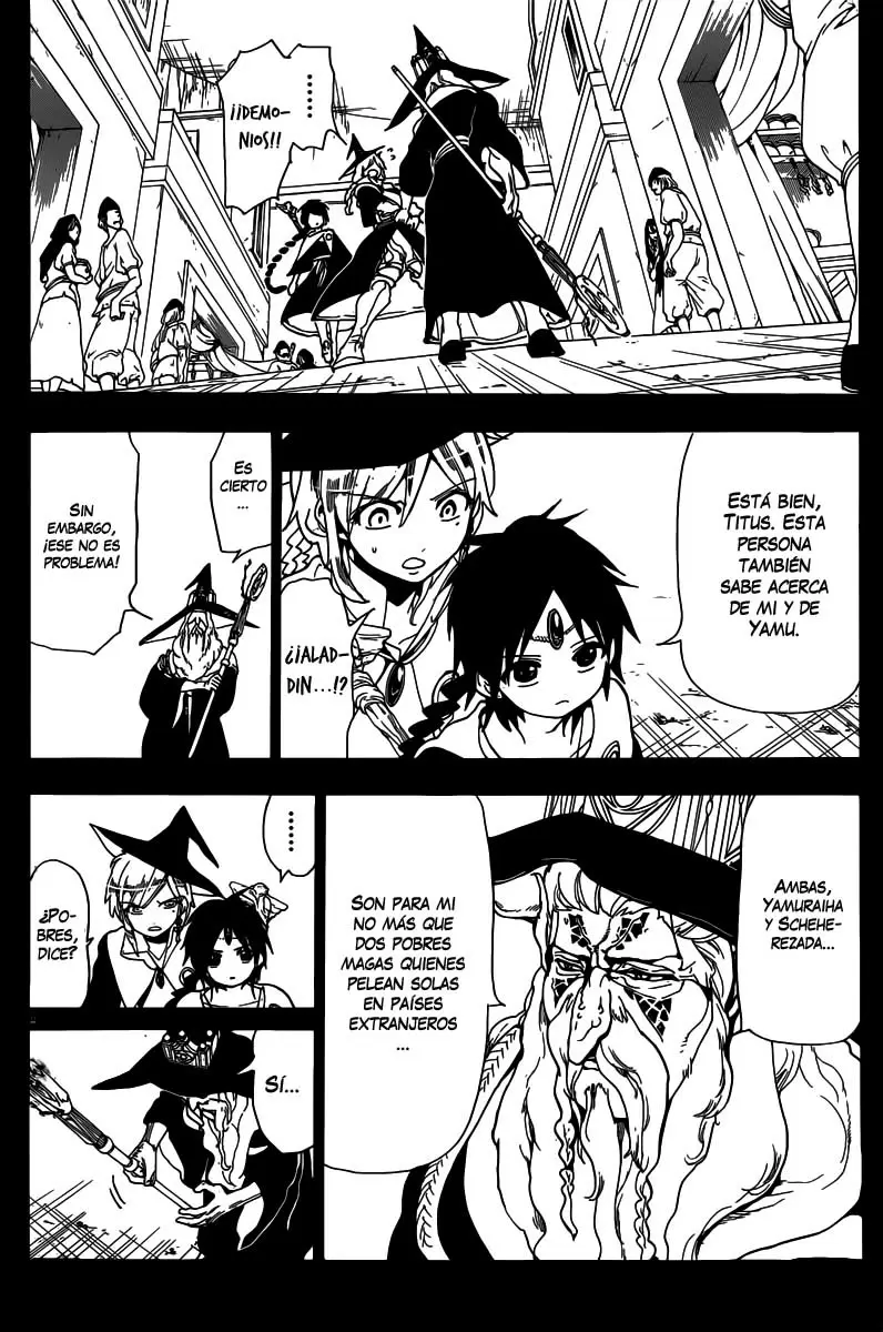 Magi - Labyrinth of Magic capítulo 162, página 4